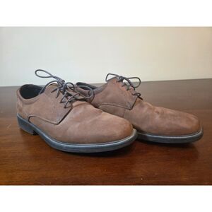 Bostonian Flexlite Men's Dress Shoes, Brown, Suede Lace-Up, Size 11M